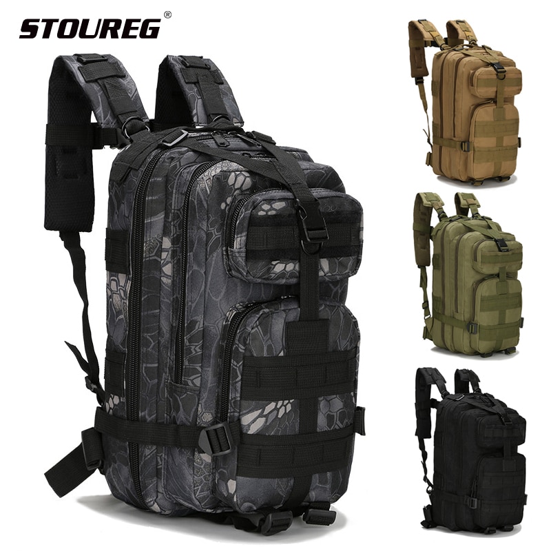 20 - 30L Military Tactical Unisex Hiking & Climbing Backpacks