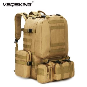 50L Tactical 4 in 1 Molle Sports Tactical, Hiking & Climbing Army Bags