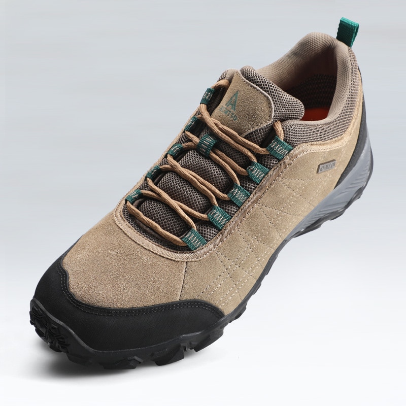  PURCHAWEE Men's Outdoor Non-Slip High-Top Hiking Shoes