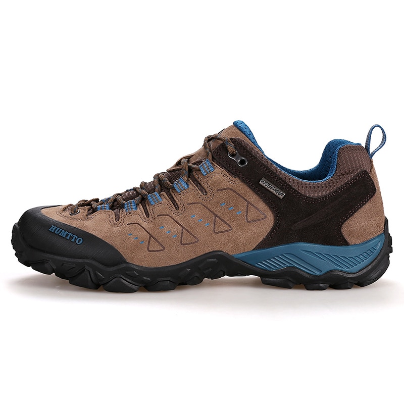 PURCHAWEE Men's Outdoor Non-Slip High-Top Hiking Shoes