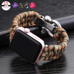 Nylon Rope Bracelet Watch Strap for Apple Watch Series 5, 6, 7 and SE