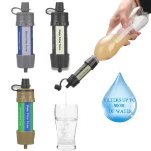 Outdoor Camping / Hiking Emergency Water Filter Straw to Purify Water